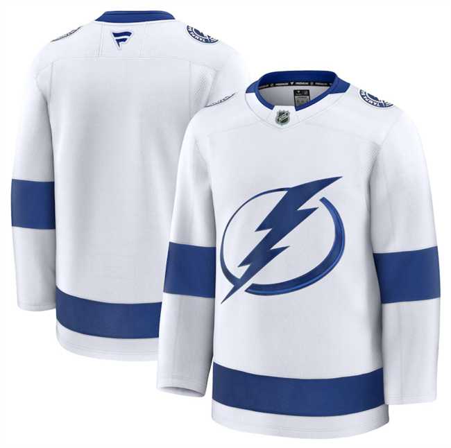 Men's Tampa Bay Lightning Custom White 2024-25 Away Stitched Hockey Jersey,We sell and wholesale Men's Tampa Bay Lightning Custom White 2024-25 Away Stitched Hockey Jersey on line form chian!